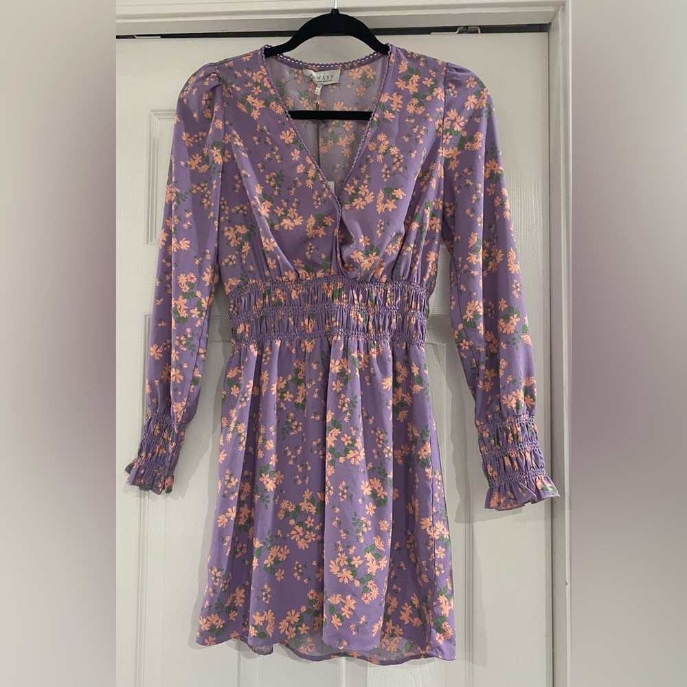 NWT! WAYF Floral Long Sleeve Dress